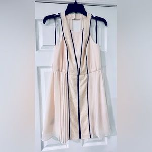 BCBGeneration light pink lace cocktail dress